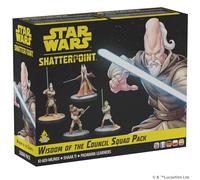 Star Wars Shatterpoint Wisdom of The Council Squad Pack - Tabletop Miniatures Game, Strategy Game for Kids and Adults, Ages 14+, 2 Players, 90 Min Playtime, Made by Atomic Mass Gamesl
