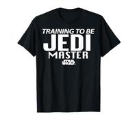 Star Wars si allena per diventare un maestro Jedi Testo semplice Maglietta