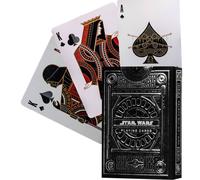 STAR WARS SILVER DARK THEORY 11 CARTE DECK MAGIC TRICKS POKER USA NUOVO