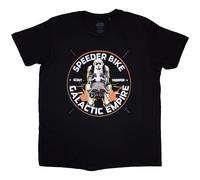 Star Wars Speeder Bike Galactic Empire autorizzato Uomo maglietta