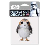 Star Wars Star Wars WinCraft Star Wars - Decalcomania a taglio perfetto, 10 x 10 cm, motivo: Star Wars