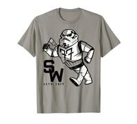 Star Wars Storm Trooper Football Player Graphic T-Shirt