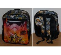 STAR WARS Stupendo Zaino 28x23 Originale BACKPACK Zainetto UFFICIALE NUOVO New