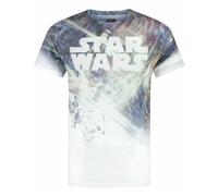 Star Wars Sublimation Print Uomini Piccolo T-shirt a maniche corte