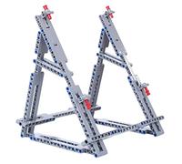 Star Wars - Supporto per display Millennium Falcon 75105/75212/7965, supporto in ABS, dimensioni 28 x 22 x 38 cm, età consigliata dai 6 anni, include 1 supporto, 407 pezzi, colore grigio chiaro,