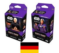 STAR WARS TCG 2x Spotlight Deck SECRETS OF POWER - GERMAN DE