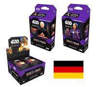 STAR WARS TCG Booster Box + 2x Spotlight Deck SECRETS OF POWER - GERMAN DE
