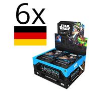 STAR WARS TCG Case 6x Booster Box LEGENDS OF THE FORCE - GERMAN DE