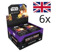 STAR WARS TCG Sealed Case 6x Booster Box SECRETS OF POWER - ENG ENGLISH