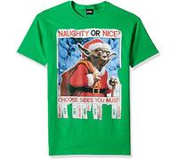 Star Wars Tee, Green//Officially Licensed Naughty Orange Nice Men's el, x-Large
