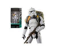 Star Wars The Black Series, Action Figure collezionabile da 15 cm dello Stormtrooper Jedha Patrol da Rogue One: Action Figure Story, dai 4 Anni in su