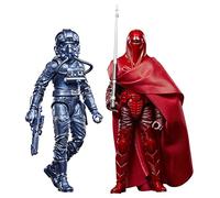 Star Wars The Black Series Carbonized Collection Emperor's Royal Guard & TIE Fighter Pilot, action figure da 15 cm, confezione da 2