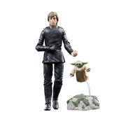 Hasbro Star Wars The Black Series Luke Skywalker And Grogu Figure Nero