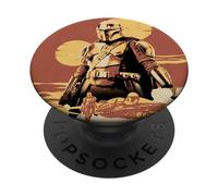 Star Wars The Book Of Boba Fett Din Djarin Tatooine PopSockets Swappable PopGrip