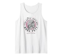Star Wars The Book Of Boba Fett Helmet Galactic Outlaw Logo Canotta