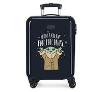 Star Wars The Child Far Way, Maleta Cabina, ABS Rigido Chiusura a Combinazione Laterale 34L 2 kg, 4 Doppie Ruote, Nero (Far Away)