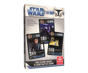 Star Wars: The Clone Wars 3 Card Match Tuckbox imperdibile di qualità eccellente