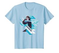 Star Wars The Clone Wars General Anakin Skywalker Jedi Maglietta, Bambini, Celeste, 6 Anni