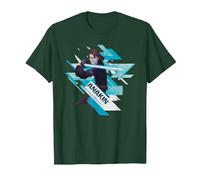 Star Wars The Clone Wars General Anakin Skywalker Jedi Maglietta, Uomo, Verde Foresta, S