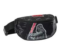 Star Wars The Fighter - Marsupio per bambini, ideale per giovani e bambini di diverse età, comodo e versatile, qualità e resistenza, 23 x 9 x 14 cm, colore: nero, Nero, Estándar, Casual