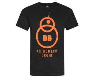 Star Wars - The Force Awakens Maglietta a maniche corte con BB-8 - Uomo (NS4090)