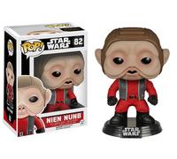 Star Wars The Force Awakens Nien Nunb 9.5cm Vinile Pop Figura Bobble-Head