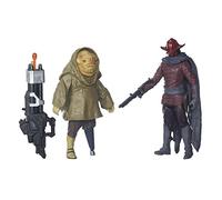Star Wars The Force Awakens Sidon Ithano e First Mate Quiggold Figure, 9,5 cm - Confezione da 2