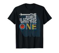 Star Wars The Force is Strong With This One Retro T-Shirt