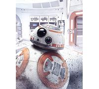 STAR WARS: The Last Jedi BB-8 Peek Tela 60 x 80 cm, Multicolore, 60 x 80 x 3,2 cm