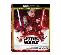 Star Wars: The Last Jedi (Feature) (4K UHD Blu-ray) Mark Hamill Carrie Fisher