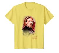 Star Wars The Last Jedi General Hux Brushed Maglietta, Bambini, Limone, 10 Anni