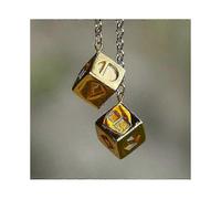 Star Wars The Last Jedi Han Solo Lucky Dice Gold Smuggler Dice Prop Replica