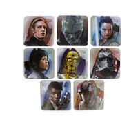 Star Wars: The Last Jedi l' ultimo Jedi sottobicchieri, Multicolore