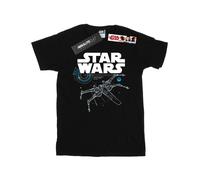 Star Wars The Last Jedi X-Wing Maglietta Ragazzi (BI36325)