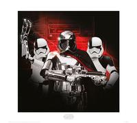 Star Wars: The Last Stormtrooper Jedi Team 40 x 40 cm Stampa Artistica, Multicolore