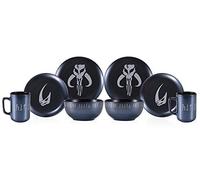 Star Wars The Mandalorian 8-Piece Limited Edition Stoneware Dinnerware Set