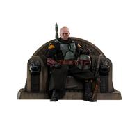 Star Wars: The Mandalorian Action Figure 1/6 Boba Fett Repaint Armor and Thro...