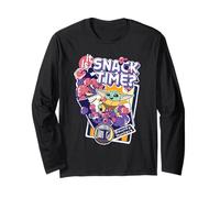 Star Wars: The Mandalorian And Grogu Is It Snack Time? Maglia a Manica