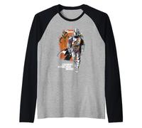 Star Wars: The Mandalorian And Grogu Movie Legendary Warrior Maglia con Maniche Raglan