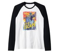 Star Wars The Mandalorian And Grogu Movie Mando AT-RT Escape Maglia con Maniche Raglan