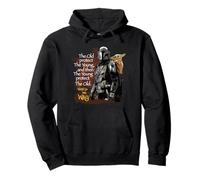 Star Wars The Mandalorian And Grogu Old Protect The Young Felpa con Cappuccio