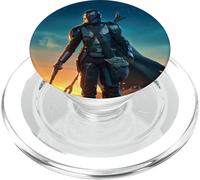 Star Wars The Mandalorian and Grogu Sunset Poster PopSockets PopGrip per MagSafe