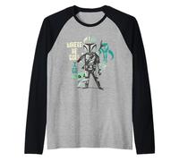 Star Wars The Mandalorian And Grogu Where He Goes, I Go Maglia con Maniche Raglan
