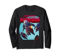 Star Wars The Mandalorian Attack Maglia a Manica