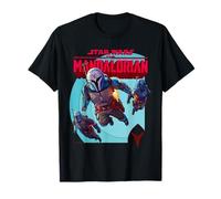 Star Wars The Mandalorian Attack Maglietta