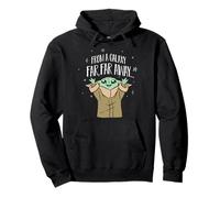 Star Wars: The Mandalorian Baby Yoda From A Galaxy Far Away Felpa con Cappuccio