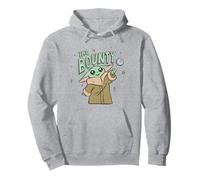 Star Wars: The Mandalorian Baby Yoda The Bounty Cute Galaxy Felpa con Cappuccio