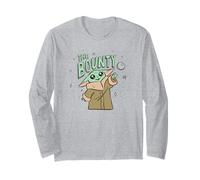 Star Wars: The Mandalorian Baby Yoda The Bounty Cute Galaxy Maglia a Manica