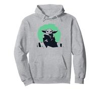 Star Wars: The Mandalorian Baby Yoda The Child Logo Felpa con Cappuccio
