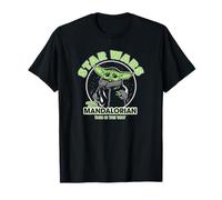 Star Wars: The Mandalorian Baby Yoda This Is The Way Logo Maglietta
